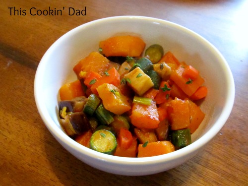 Roasted Butternut Squash Ratatouille