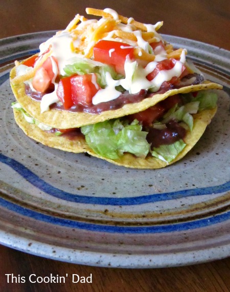 Black Bean Tostada