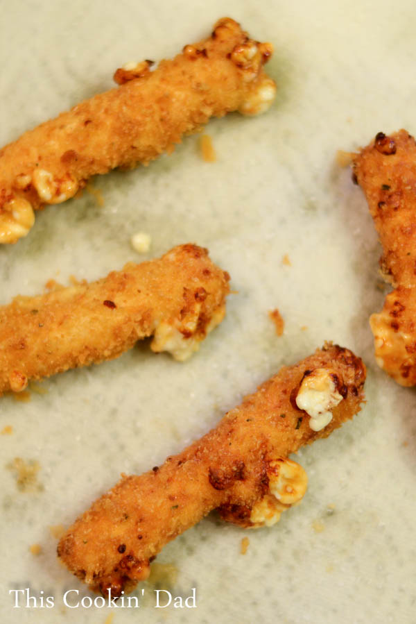 Fried Mozzarella Sticks