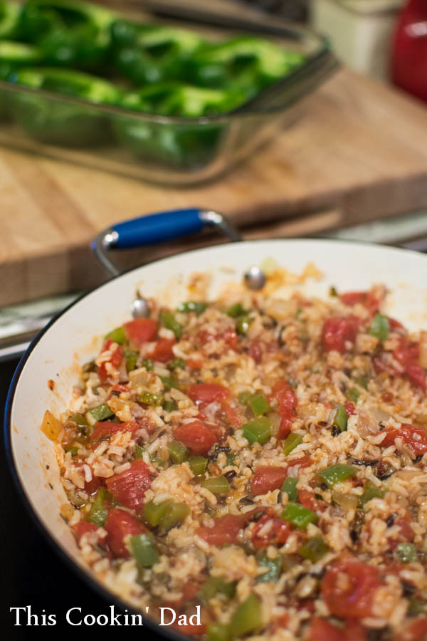 Wild Rice Stuffed Peppers