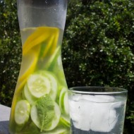 Cucumber, Lemon, & Mint Water