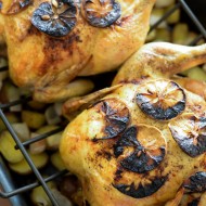 Roast Chicken with Burnt Lemon